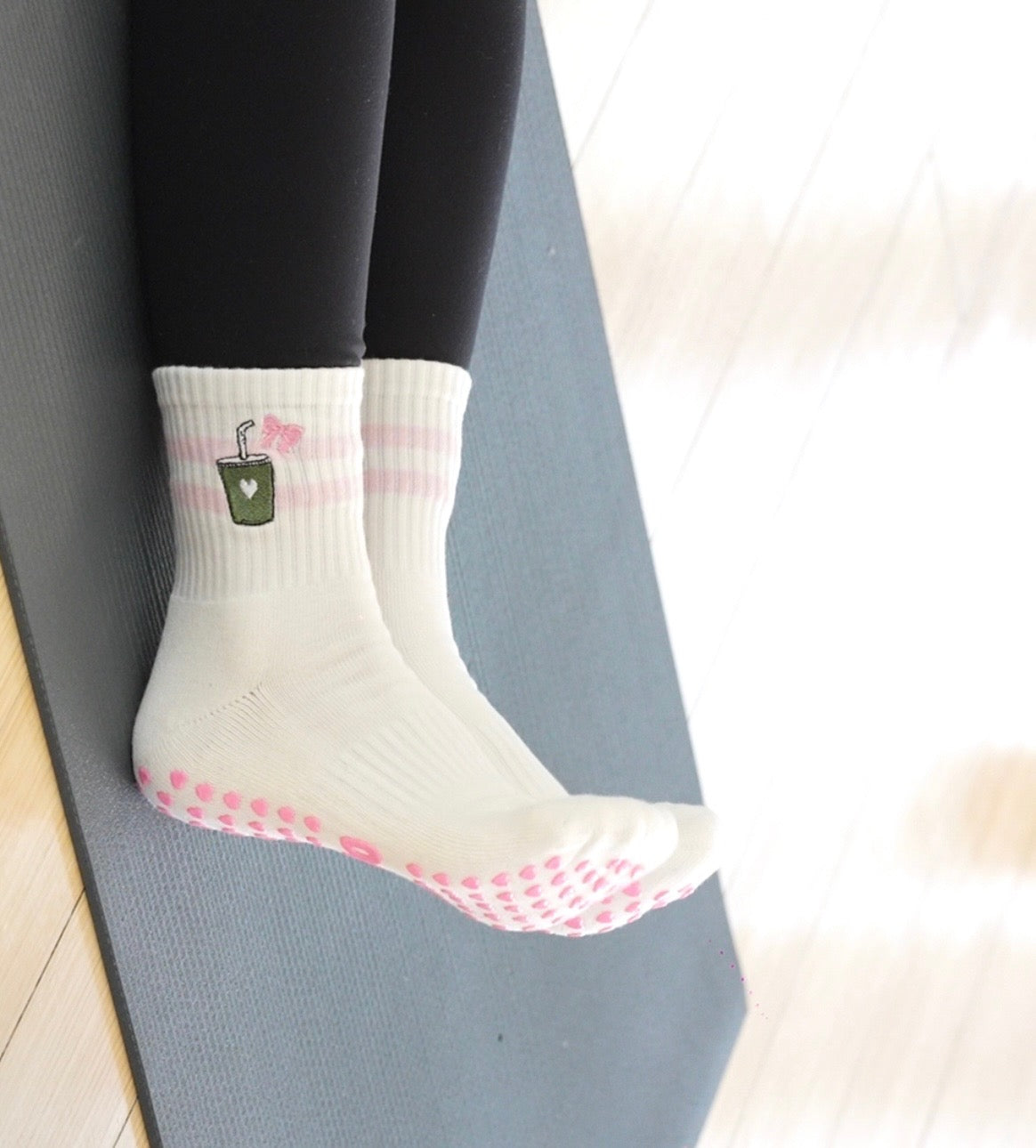 Matcha P’lattes x Dachi Grip socks